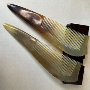 Natural Horn <b>Comb</b> Super <b>Comb</b> for Hair Beard Buffalo Ox Horn Polished Technique Wholesale <b>Hot</b> Selling - Product Image 1