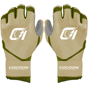 Gants de frappe de baseball pour hommes en cuir Cabretta personnalisés, neufs, pour jeunes et adultes, en cuir Brucebolt, pour softball et baseball - Product Image 5