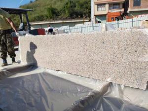 แผ่นหินแกรนิต porino ของจีนแผ่นหินแกรนิตสีชมพูอ่อนสีแดงอ่อนแผ่นบนเคาน์เตอร์ในครัว - Product Image 3