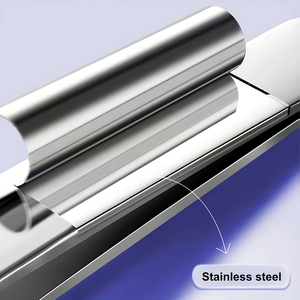 Pinzas Profesionales de Acero Inoxidable con Punta Biselada Antideslizante, Resistentes, de Precisión, para Depilar Cejas, Aplicar Pestañas y Recortar - Product Image 4