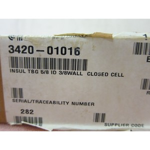 AMAT 3420-01016 INSUL TBG 5/8 ID 3/8 WALL CLOSED - Équipements et pièces semi-conductrices d'occasion fiables à l'échelle mondiale - Product Image 4