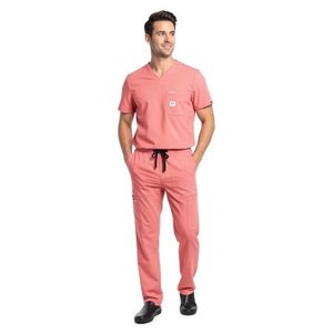 Uniforme Médico Personalizado con Logotipo para Hombre, Traje de Médico de Algodón, Ropa de Fábrica OEM, Uniformes Médicos Transpirables y Cómodos - Product Image 3