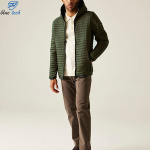 Men's Lightweight Hooded Puffer Jacket Quilted Winter <b>Coat</b> Full Zip Warm Insulated Outdoor Casual Jacket Custom OEM Manufacturer - Product Image 5