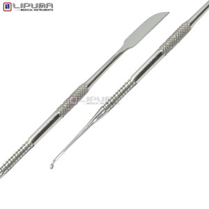 Spatule de modelage en acier inoxydable pour la sculpture de la cire, outil de laboratoire dentaire pour le façonnage et la sculpture de la cire dans les procédures de laboratoire dentaire - Product Image 6