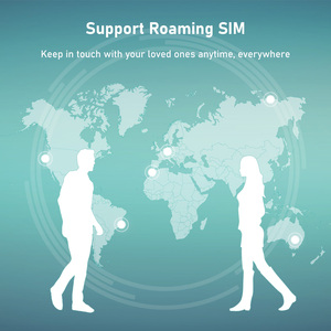 Suporte Roaming Funções GPS Tracking Tracker com Health Monitoring Elderly Care Bracelet - Product Image 3