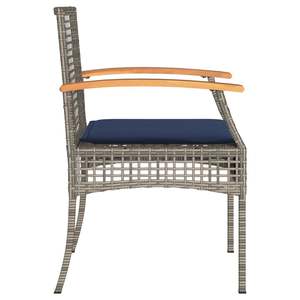 <b>Grey</b> and Brown <b>Garden</b> <b>Chair</b> - Product Image 6
