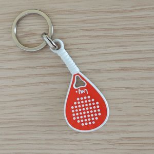 Llavero de Raqueta de Pádel de Goma Duradera de Primera Calidad para Fans de Deportes, Clubes, Todas las Temporadas, con Logotipo y Empaque Personalizados - Product Image 4