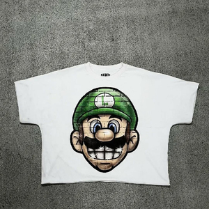 T-shirts en coton 100% de qualité supérieure, coupe ample, impression sérigraphique/DTG, t-shirt graphique personnalisé, coupe ample, épaules tombantes, t-shirt ample pour homme - Product Image 5