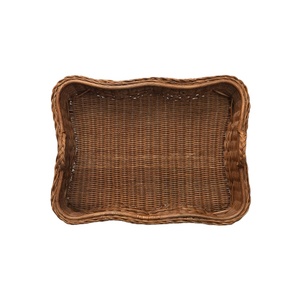 Best Selling Rectangular Natural Rattan <b>Tray</b> With Handles Eco Friendly Serving <b>Tray</b> Wholesale Bulk Supplier Kitchen Home <b>Decor</b> - Product Image 2