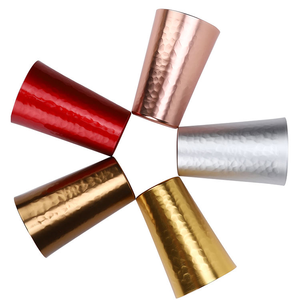 Vaso de Metal Reutilizable de Grado Alimenticio, Resistente a la Oxidación, para Fiestas, Bar, Viajes, 350 ml, de Aluminio, Cambia de Color, para Sake - Product Image 4