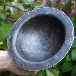 Escudo Redondo Medieval de Metal Antiguo para Reconstrucción de Escudos, Decoración del Hogar - Product Image 3