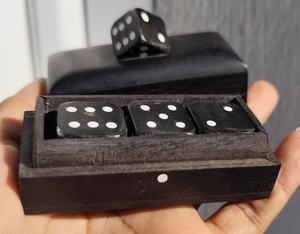 Luxury Horn <b>Dice</b> <b>Set</b> for Collectors and Gamers - Product Image 3