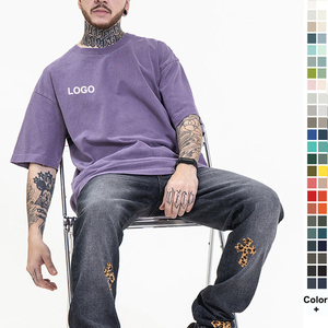 Camisetas de Verano para Hombre OEM, Manga Larga, Cuello Redondo, 100% Algodón, Alta Calidad, Tallas Grandes, Camisetas de Verano con Cuello Redondo - Product Image 2