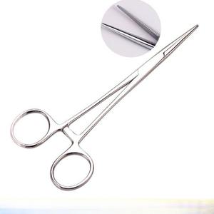 Pinzas hemostáticas de acero inoxidable al por mayor, pinzas mosquitos con mandíbula plana y tijeras de fabricante pakistaní - Product Image 6