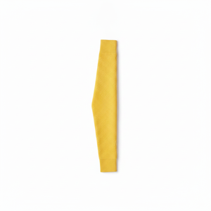 Polo en tricot jaune pour femme de qualité supérieure, manches courtes, couleur unie, style décontracté, longueur normale - Product Image 5