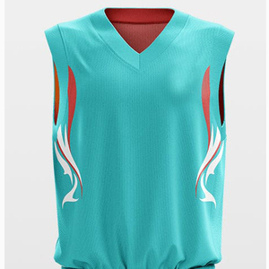 เสื้อบาสเก็ตบอลแบบแห้งเร็วระบายอากาศดีสไตล์เรโทรสำหรับผู้ชาย ผ้าโพลีเอสเตอร์ 220 กรัม แบบตาข่าย รับผลิตตามสั่ง (OEM) พร้อมติดแบรนด์ส่วนตัว - Product Image 5