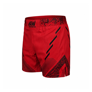 Askar Wear Ind Men's MMA <b>Shorts</b> Red Black Sublimation Printed Quick Dry Mixed Martial Arts Fight Gear Regular Fit - Product Image 2