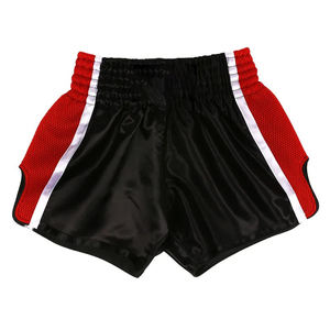 Shorts de boxe unisexe sur mesure en gros, pour entraînement de combat, en vrac, OEM, emballés, vêtements d'arts martiaux extensibles 100% - Product Image 3