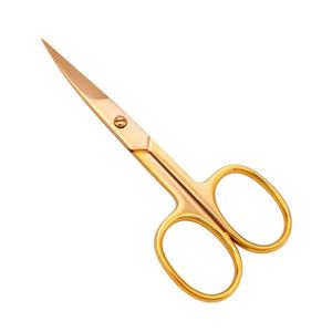 Tijeras de Manicura Color Oro Rosa con Acabado Súper Brillante, con Tornillo Real y Cuchillas Súper Afiladas - Product Image 1