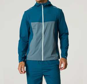 เสื้อฮู้ดดี้แบบสวมหัวผ้าฟลีซสีขาวสำหรับผู้ชาย ดีไซน์ OEM ผ้าฝ้าย 100% ระบายอากาศได้ดี แห้งเร็ว น้ำหนักเบา สวมใส่สบาย พร้อมกางเกงวอร์มขายาว สกรีนโลโก้ได้ตามต้องการ - Product Image 1