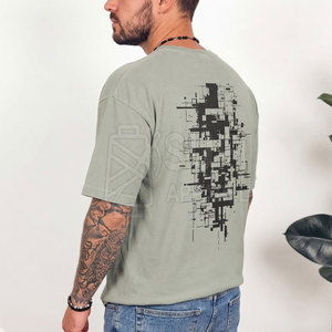 เสื้อยืดกราฟิกขายตรงจากโรงงาน เสื้อพูลโอเวอร์ผู้ชาย สไตล์สตรีทแฟชั่น - Product Image 5