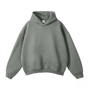 Sweat-shirt à capuche personnalisé pour homme avec patch en chenille, coton premium, fabricant de vêtements OEM, marque privée, vente en gros de vêtements - Product Image 5