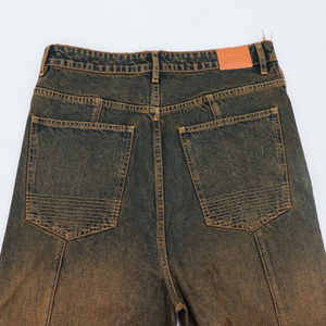 Unisex 2026 Oversized Multi-pocket Gothic Denim <b>Jeans</b> Streetwear Straight Leg Pants Hip Hop Washed Techniques Lightweight Casual - Product Image 5