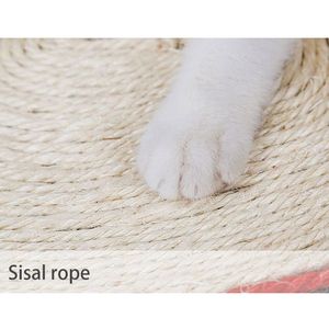 Stick N Claw Tiragraffi Circolare per Gatti con Corda di Sisal e Giocattolo a Ventosa per Alberi e Mobili per Gatti - Product Image 5