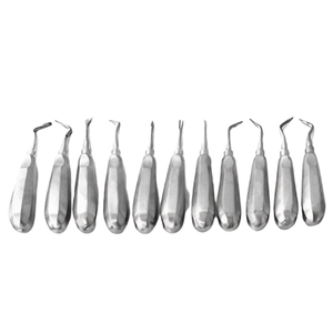 140 Pcs Oral Dental Surgery Extraction Kit <b>Elevator</b> Forceps Blade Set German Grade Stainless Steel Instruments Kit - Product Image 2