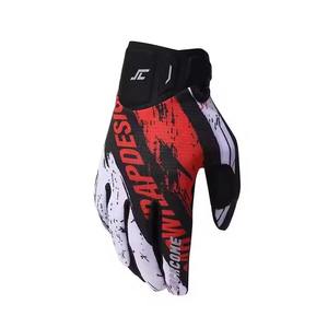 Wholesale Custom Logo Motocross <b>MX</b> Full Finger Sports Motocross <b>Gloves</b> Design Full Finger Nylon Motocross <b>Gloves</b> - Product Image 2