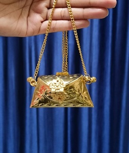 Bolso Potli de Latón Hecho a Mano Estilo Vintage 2026 con Correa Única, Impermeable, Lavable a Mano - Clutch Étnico para Fiesta Nupcial, Venta al por Mayor para Acción de Gracias - Product Image 2