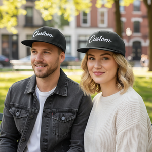 Gorra Snapback y sombrero para uso en exteriores, logotipo bordado personalizado, 5 paneles, visera plana, tela de nailon impermeable, sin estructura, para hombre y mujer - Product Image 6