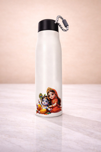 Botella de Agua de Metal Personalizada con Diseño Liviya Mahadev Shiv para Graduación y Regreso a Clases - Product Image 4