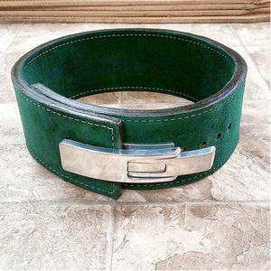 Cinturones de Levantamiento de Pesas de Cuero Vacuno de 10 mm Personalizados de SAAR INDUSTRIES, Cinturón de Powerlifting Transpirable con Hebilla - Product Image 5