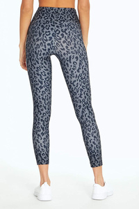 Pantalones de Yoga y Fitness de Poliéster para Mujer al por Mayor, Leggings Estampados Baratos, de Secado Rápido, Impermeables y Elásticos en Cuatro Direcciones - Product Image 2