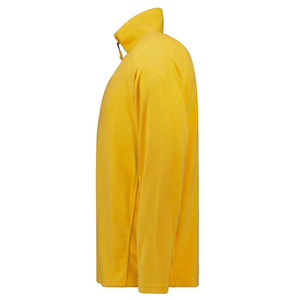 เสื้อแจ็คเก็ตผ้าฟลีซสีเหลืองสำหรับผู้ชาย ซิปเต็มตัว คอตั้ง สวมใส่สบายๆ ในฤดูใบไม้ร่วง เสื้อคลุมโพลีเอสเตอร์ - Product Image 5