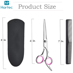 Ciseaux de barbier de qualité supérieure, vente en gros, ciseaux de coupe de cheveux de haute précision, tension réglable, équipement de salon - Product Image 3