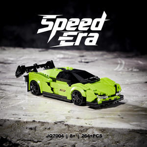 Kit de construction de modèle de voiture en plastique Creative Domestic Bolide Vision GT MOC Speed 8, jouet pour enfants - Product Image 4