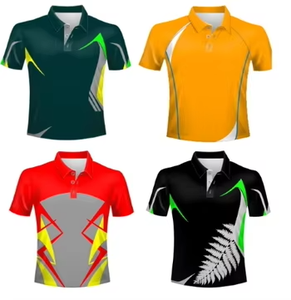 Chemise polo sublimée de style nouveau, matière douce, séchage rapide, respirante, chemise polo sublimée pour homme, tricotée 100% polyester - Product Image 2