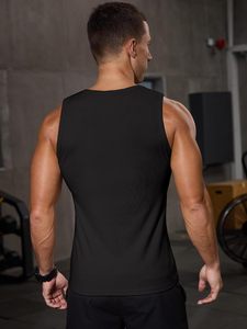Camiseta sin mangas de punto piqué para hombre, de algodón texturizado, estilo casual elegante, chaleco de verano transpirable, ropa diaria, venta al por mayor. - Product Image 5