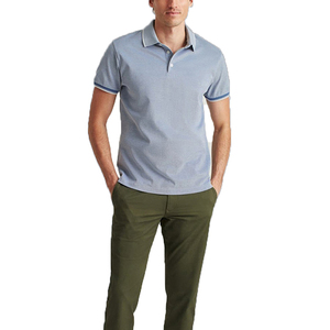 Lona de Algodón 100% Sólida de Buena Calidad para Camisas de Hombre con Logotipo Personalizado, Nueva Llegada, Mejor Precio - Product Image 2