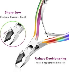 Coupe-ongles de précision pour ongles épais ou incarnés, coupe-ongles en acier inoxydable, coupe-ongles pour manucure et pédicure - Product Image 2