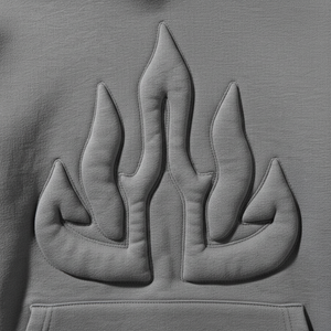 OEM Custom Logo 3D Puff Print Hoodie Heavyweight 500GSM Oversized Women Boxy Cropped Acid Wash Fleece Pullover Wholesale - Product Image 2