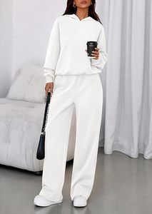 <b>Women's</b> Oversized Hoodie Tracksuit Set Premium <b>Fleece</b> Hoodie <b>Jogger</b> Set For <b>Women</b> <b>Women's</b> Athleisure Hoodie And Sweatpants Set - Product Image 2