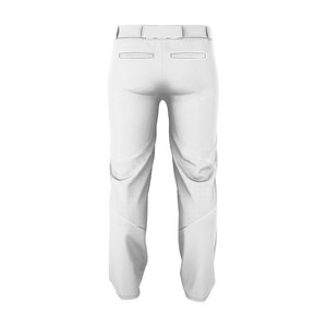 Ensemble uniforme de baseball personnalisé en polyester à sublimation intégrale - Maillot bleu marine et vert fluo avec pantalon - Product Image 4