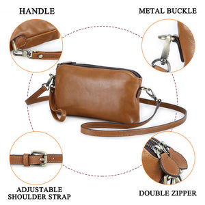 Genuine Leather Crafts Handmade Customizable <b>Cute</b> Style Square Handbag for Women-Stylish Office Travel Casual Daily Use M/S - Product Image 2