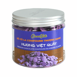 Bulk Selling Direct Manufacture Blueberry Compound Chocolate Button Cocoa 1KG HALAL OEM/ODM Bakery Using Biscuits Cookies Hot - Product Image 1