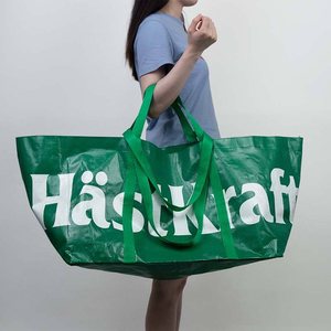 Wholesale Eco Laminated Pp Woven Huge Shopping Tote <b>Bag</b> Heavy Duty <b>Extra</b> <b>Large</b> PP Woven Moving <b>Bags</b> for <b>Storage</b> - Product Image 3