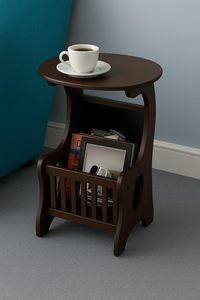 Modern End <b>Table</b>, <b>Side</b> <b>Table</b> for Living Room, Bedroom, Home Decor Small Coffee Tea <b>Table</b> Home Living Room <b>Storage</b> - Product Image 3
