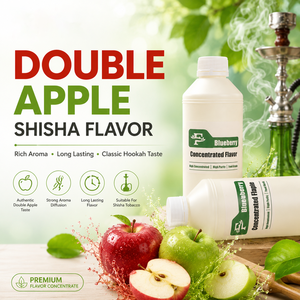 Double Apple <strong>Flavor</strong> <strong>Concentrate</strong> Fresh Fruit Aroma High Concentrated Premium Tobacco <strong>Flavor</strong> Solution for <strong>Shisha</strong> - Product Image 1
